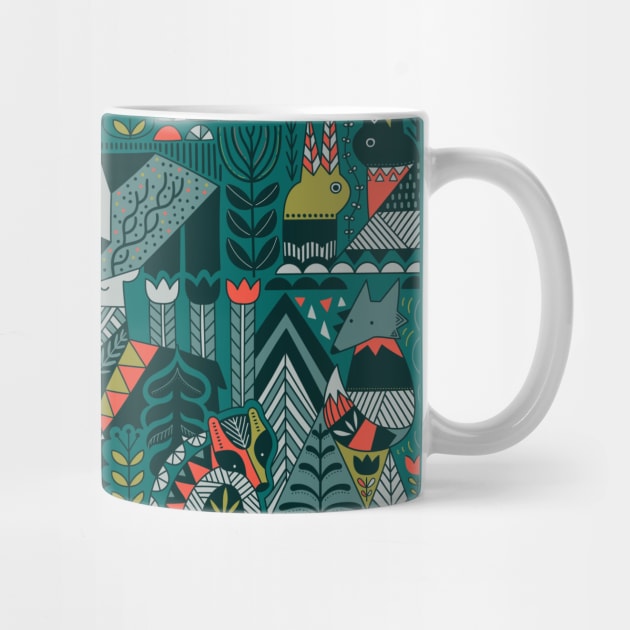 Scandinavian Forest animals by kostolom3000